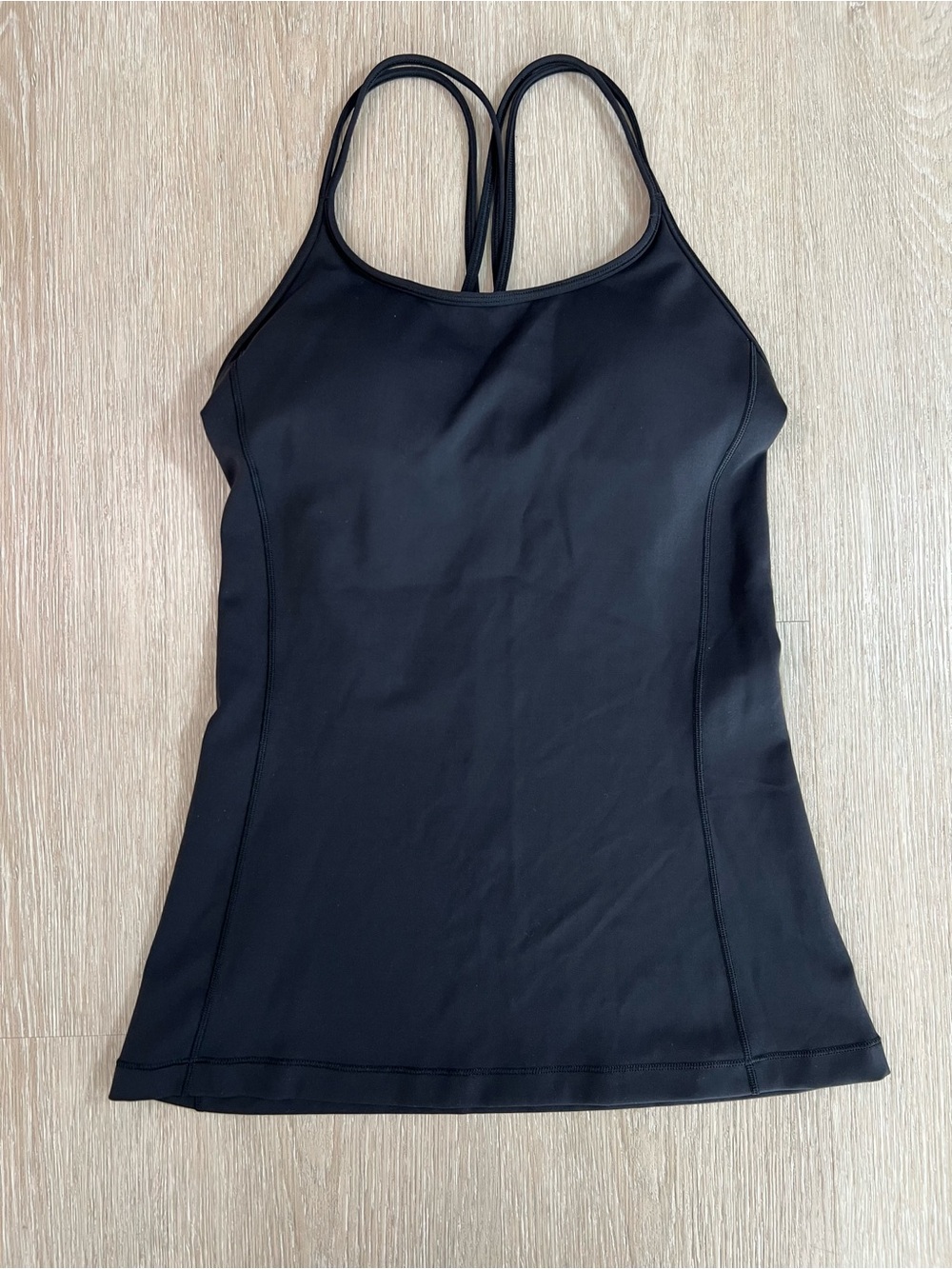 Lululemon Fitted Workout Top with Built in Bra